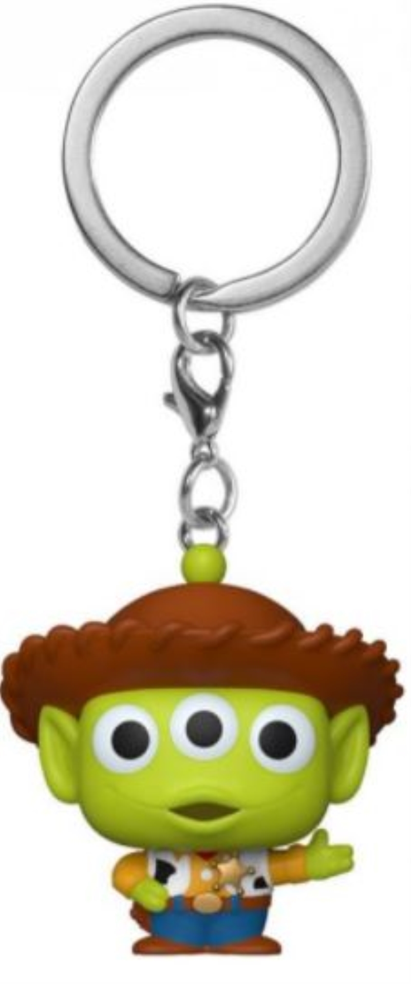 FUNKO ACTION FIGURES FUNKO POP KEYCHAIN DISNEY PIXAR REMIX: ALIEN WOODY